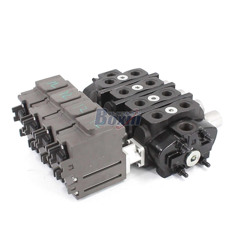 Reliable SD8EMA-4OT 4 Spool Sectional Directional Valve for Heavy Machinery main image